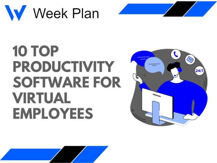 10 Top Productivity Software for Virtual Employees
